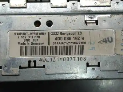 Second-hand car spare part gps navigation system for audi s8 (d2) 4.2 oem iam references 4d0035192h  7612001370