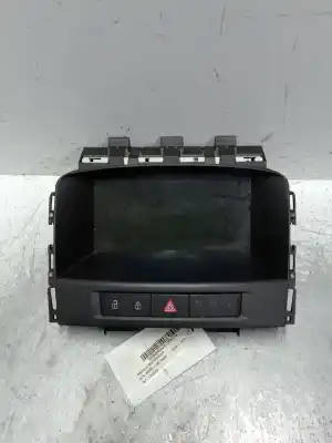 Second-hand car spare part multifunction display for opel astra j lim. cosmo oem iam references 13223793