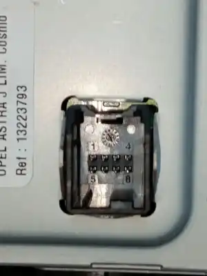 Second-hand car spare part multifunction display for opel astra j lim. cosmo oem iam references 13223793  