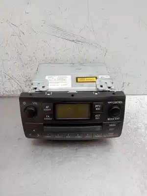 Peça sobressalente para automóvel em segunda mão sistema de áudio / rádio cd por toyota corolla (_e12_) 1.6 vvt-i (zze121_) referências oem iam 8612002260