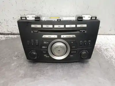 Peça sobressalente para automóvel em segunda mão sistema de áudio / rádio cd por mazda 3 lim. (bl) luxury referências oem iam 14799928
