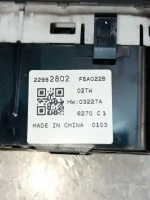 İkinci el araba yedek parçası isik kontrolü için opel mokka / mokka x (j13) 1.4 (_76) oem iam referansları 22992802  