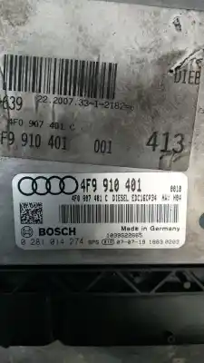 Автозапчастина б/у ебу контролер двигуна для audi a6 c6 (4f2) 3.0 tdi quattro посилання на oem iam 0281014274 4f0907401c 4f9910401