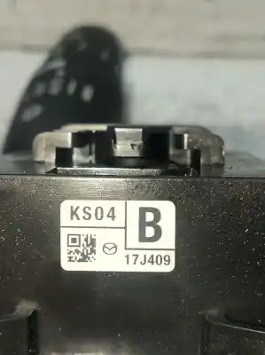 Peça sobressalente para automóvel em segunda mão comutador de limpa vidros por mazda 3 (bm, bn) 2.2 d referências oem iam ks0417j409  