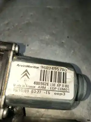 Peça sobressalente para automóvel em segunda mão elevador de vidros dianteiro direito por citroen c4 picasso i monospace (ud_) 1.6 hdi referências oem iam 9682495780  