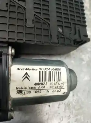 Peça sobressalente para automóvel em segunda mão elevador de vidros dianteira esquerda por citroen c4 picasso i monospace (ud_) 1.6 hdi referências oem iam 9682495680  