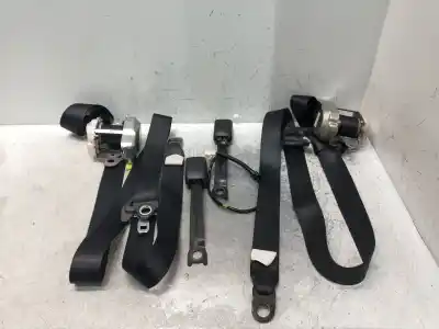 Peça sobressalente para automóvel em segunda mão conjunto de cintos de segurança dianteiros por peugeot 107 1.4 hdi cat (8ht / dv4td) referências oem iam 