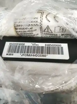 Peça sobressalente para automóvel em segunda mão airbag de cortina dianteiro direito por kia optima (jf) 1.7 crdi referências oem iam 85020d4000 d485020000 0499p1000031