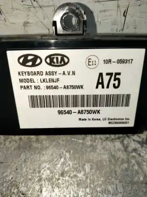 Second-hand car spare part multifunction switch for kia optima (jf) 1.7 crdi oem iam references 96540a8750wk  