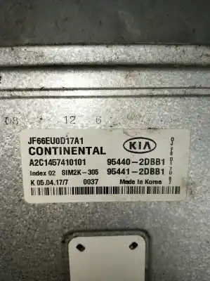 Peça sobressalente para automóvel em segunda mão centralina de motor uce por kia optima (jf) 1.7 crdi referências oem iam a2c1457410101 954412dbb1 jf66eu0d17a1 954402dbb1