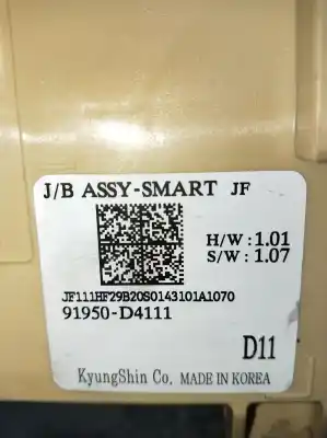 Second-hand car spare part fuse box unit for kia optima (jf) 1.7 crdi oem iam references 91950d4111  