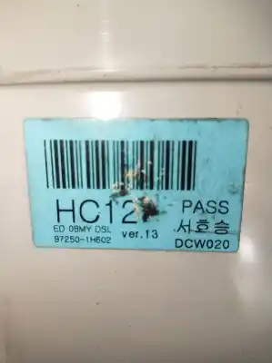 Peça sobressalente para automóvel em segunda mão comando de sofagem (chauffage / ar condicionado)  por kia pro cee'd (ed) 2.0 crdi 140 referências oem iam 972501h602  