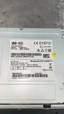 Second-hand car spare part multifunction display for kia cee'd (jd) 1.6 gt oem iam references 96560a2520wk  lan5001ekjd