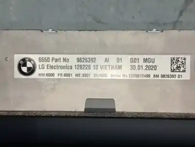 Автозапчасти б/у многофункциональный дисплей за bmw x3 (g01, f97) xdrive 20 d ссылки oem iam 65509826392 bm982639201 2320012499