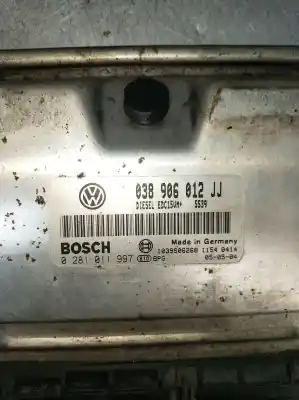 Second-hand car spare part ecu engine control for seat leon (1m1) 1.9 tdi oem iam references 0281011997  038906012jj