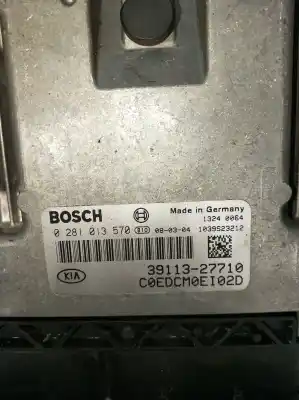 Peça sobressalente para automóvel em segunda mão centralina de motor uce por kia pro cee'd (ed) 2.0 crdi 140 referências oem iam 0281013570 13240064 3911327710