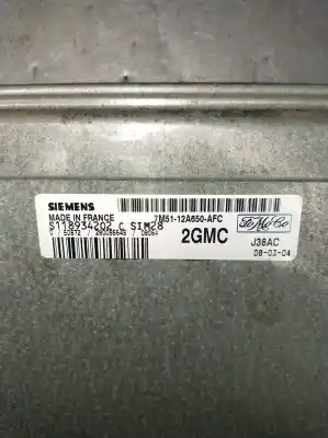 Автозапчастина б/у ебу контролер двигуна для ford focus ii (da_, hcp, dp) 1.6 посилання на oem iam 7m5112a650afc  s118934202c