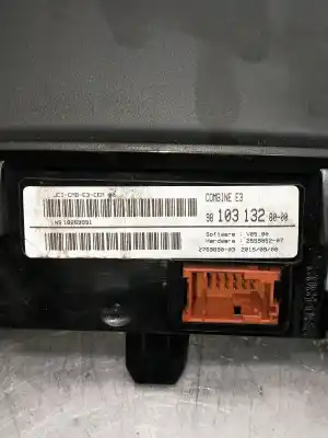 Second-hand car spare part multifunction display for citroen c4 cactus shine oem iam references 9810313280  