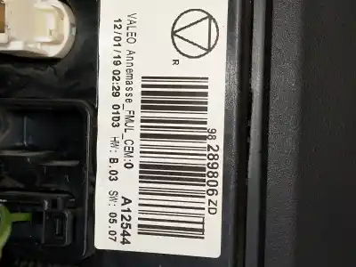 Second-hand car spare part multifunction display for citroen c4 cactus bluehdi 100 oem iam references 9828986zd  