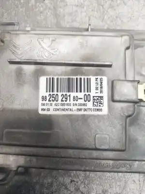 Second-hand car spare part multifunction display for citroen c-elysee (dd_) 1.2 vti 82 oem iam references 9825029180  a2c15851600