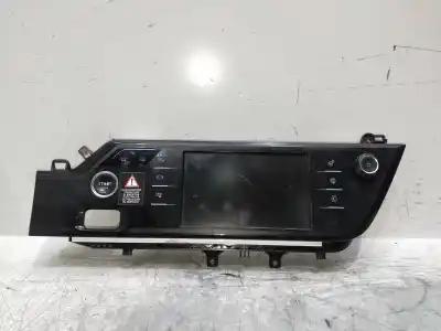 Peça sobressalente para automóvel em segunda mão display gps / multimídia por citroen c4 picasso exclusive referências oem iam 9812720580