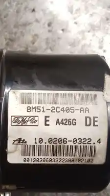 Peça sobressalente para automóvel em segunda mão abs por ford c-max (dm2) 1.8 tdci referências oem iam 10096001273 8m512c405aa 10020603224 28560004033