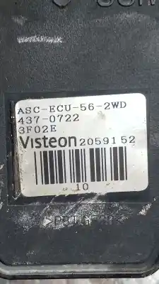 Peça sobressalente para automóvel em segunda mão abs por mazda 6 hatchback (gg) 2.0 di (gg14) referências oem iam ascecu562wd gj6e437a0 4370722 2059192