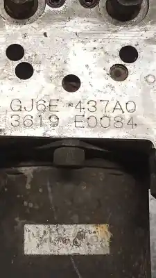 Peça sobressalente para automóvel em segunda mão abs por mazda 6 hatchback (gg) 2.0 di (gg14) referências oem iam ascecu562wd gj6e437a0 4370722 2059192
