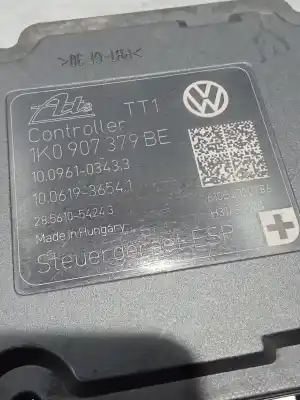 Peça sobressalente para automóvel em segunda mão abs por seat leon (1p1) 1.6 tdi referências oem iam 1k0907379be 1ko614517cp 10021206514 100961034334