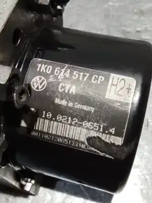 Peça sobressalente para automóvel em segunda mão abs por seat leon (1p1) 1.6 tdi referências oem iam 1k0907379be 1ko614517cp 10021206514 100961034334