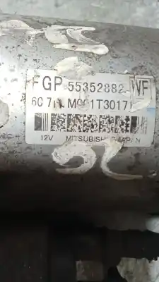Peça sobressalente para automóvel em segunda mão motor de arranque por saab 9-3 (ys3f e79 d79 d75) 1.9 tid referências oem iam 55352882  