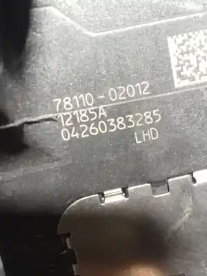 Peça sobressalente para automóvel em segunda mão potenciômetro por toyota auris (_e15_) 1.4 d-4d (nde150_) referências oem iam 7811002012  