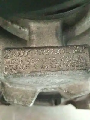 Peça sobressalente para automóvel em segunda mão turbocompresor por audi a5 (8t3) 3.0 tdi quattro referências oem iam 059145722l gt32260vk 7597053