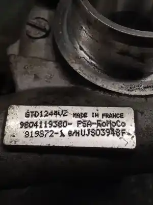 Pezzo di ricambio per auto di seconda mano turbocompressore per ford focus lim. trend riferimenti oem iam gtd1244vz  9804119380