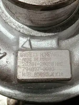 Peça sobressalente para automóvel em segunda mão turbocompresor por hyundai ix35 manual referências oem iam 282012a650  7940970003