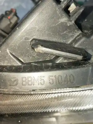 Peça sobressalente para automóvel em segunda mão farol / farolim esquerdo por mazda 3 lim. (bl) luxury referências oem iam bbm551040  