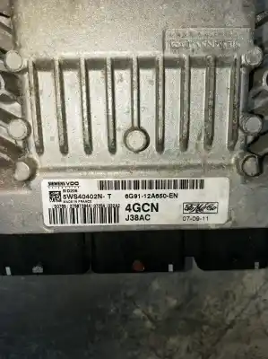 Second-hand car spare part ecu engine control for ford galaxy (ca1) ghia oem iam references 6g9112a650en 4gcnj38ac 5ws40402nt