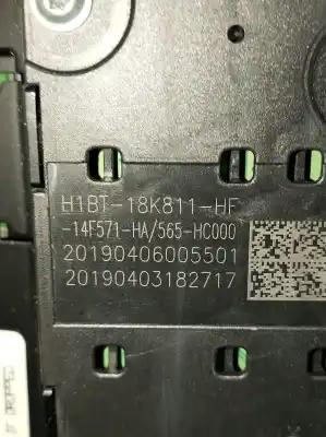 Second-hand car spare part multifunction display for ford fiesta (ce1) cool&connect oem iam references k1bt18b955fc  h1bt18k811hf