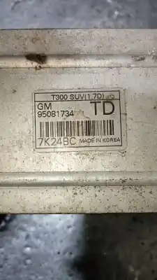 Pezzo di ricambio per auto di seconda mano intercooler per opel mokka x innovation start/stop riferimenti oem iam 95081734  