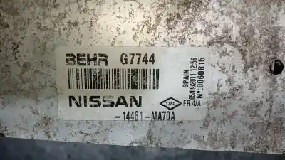 Second-hand car spare part intercooler for renault maxity fg 130.35/45 oem iam references 14461ma70a  