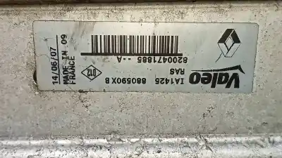 Second-hand car spare part intercooler for renault modus pack dynamique oem iam references 880590xb  8200471885