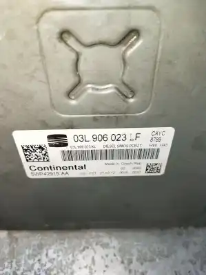 Second-hand car spare part ecu engine control for seat leon (1p1) stylance / style oem iam references 5wp42915aa 03l906023kl 03l906023lf