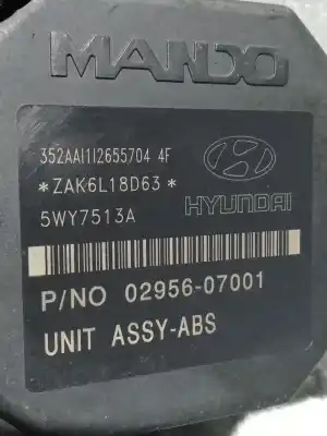 Peça sobressalente para automóvel em segunda mão abs por kia picanto 1.1 active referências oem iam 0295607001 5891007300 h60103500 5wy7513a