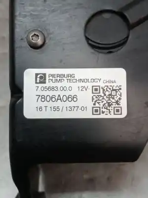 Pièce détachée automobile d'occasion pompe à eau pour citroen c-zero * références oem iam 7806a066  705683000