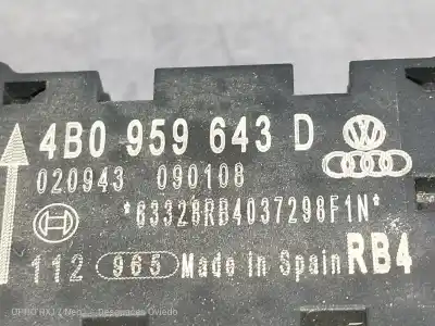 Peça sobressalente para automóvel em segunda mão sensor por audi s3 (8p) 2.0 tfsi referências oem iam 4b0959643d  020941090108