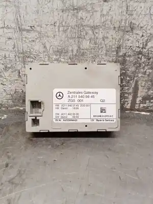 Second-hand car spare part ELECTRONIC MODULE for MERCEDES-BENZ CLASE CLS (W219) 3.0 CDI CAT OEM IAM references A2115405645  