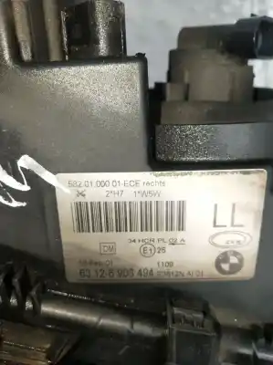Second-hand car spare part right headlight for bmw 3 (e46) 320 d oem iam references 63126906494  5820100001ece