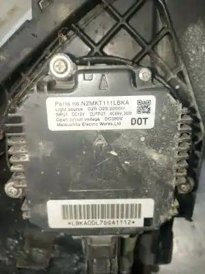 Second-hand car spare part left headlight for mazda cx-7 (er) sportive oem iam references nzmkt111lbka  