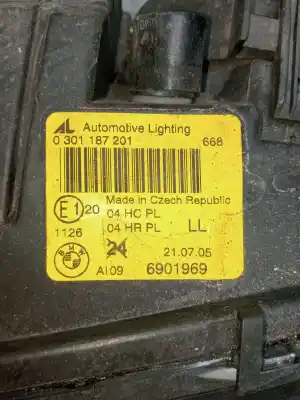 Peça sobressalente para automóvel em segunda mão farol / farolim esquerdo por bmw 3 compact (e46) 320 td referências oem iam 0301187201  6901969