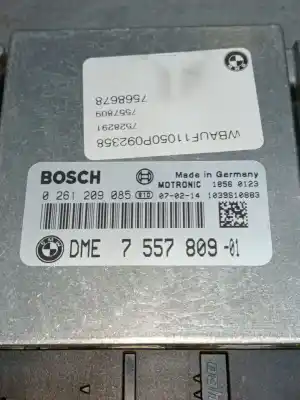 Second-hand car spare part ecu engine control for bmw 1 (e87) 116 i oem iam references 0261209085 18560123 755780901
